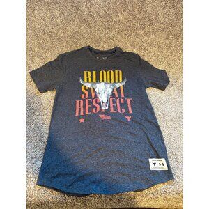 Under Armor T-shirt Blood Sweat Respect Size Men's M